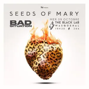 FLORENCE BLACK + BAD SITUATION + SEEDS OF MARY