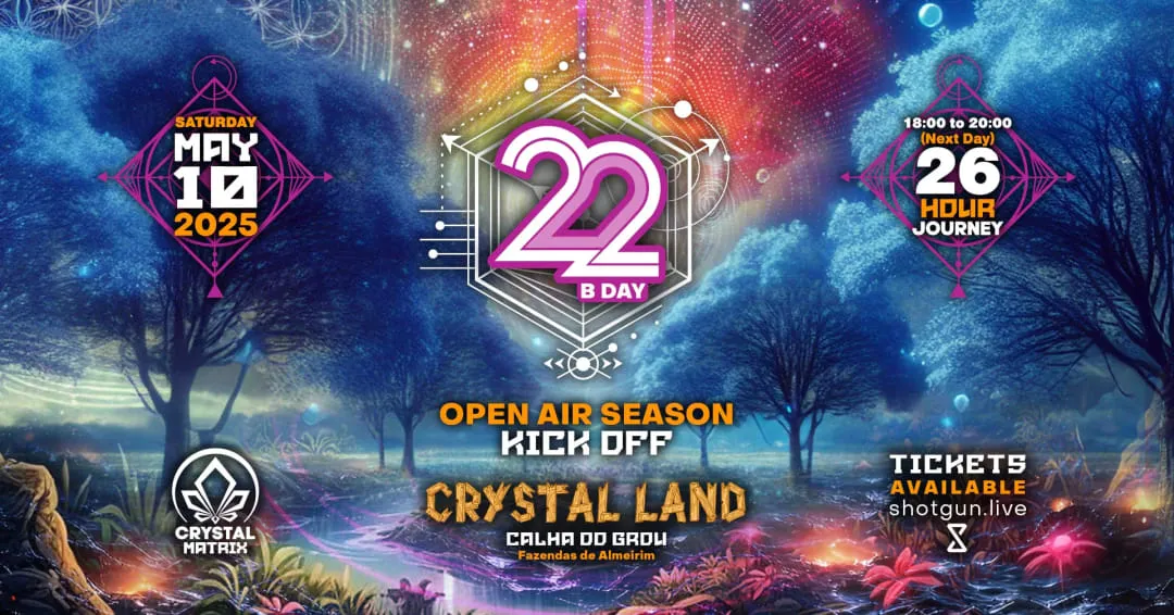 22nd B DAY CRYSTAL MATRIX @ Crystal Land