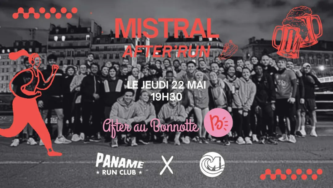 Affiche de AFTER RUN avec PANAME RUN CLUB – ROUND 2