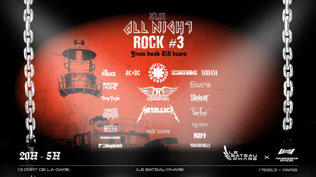 Affiche de ALL NIGHT ROCK #3