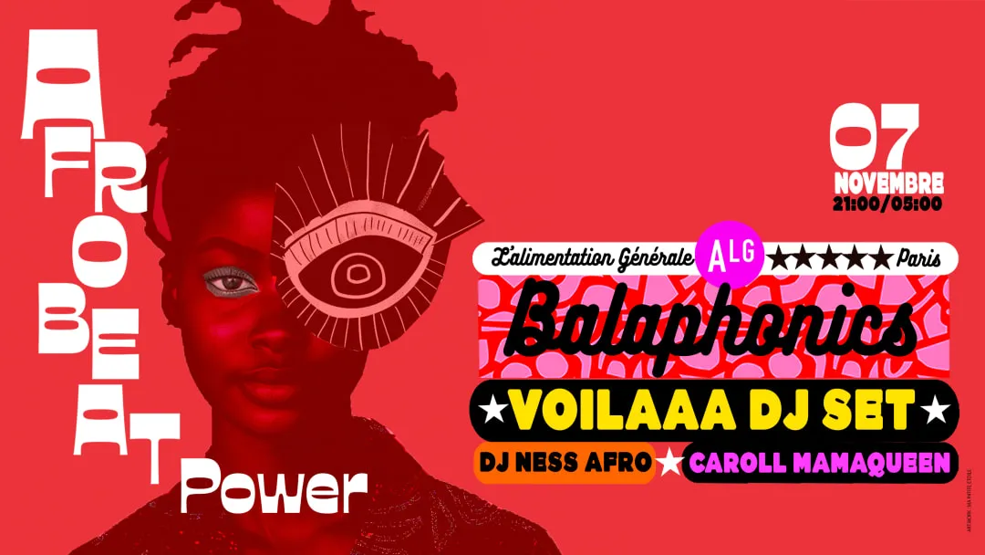 Afrobeat Power avec Balaphonics + dj sets