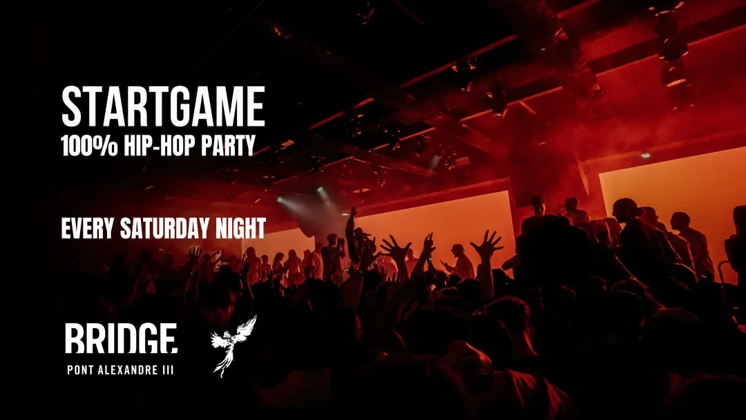 BRIDGE CLUB - STARTGAME - 100% HIPHOP PARTY - 13/12