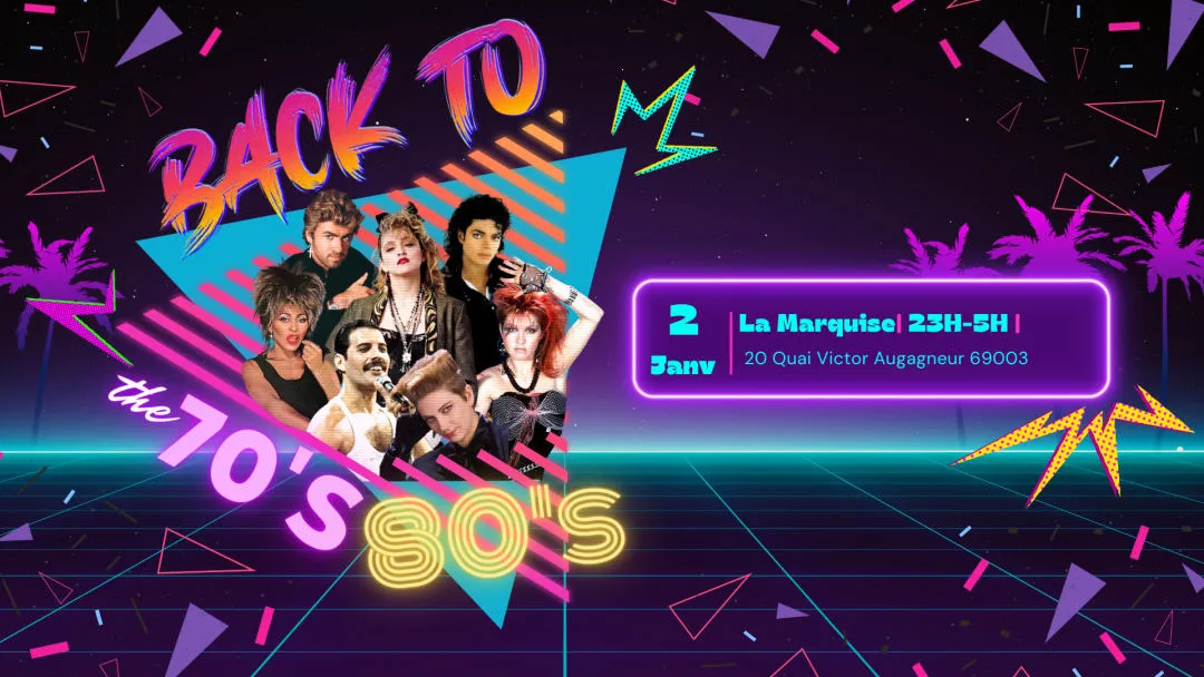 Back to 70's/80's : le 2 janvier à La Marquise