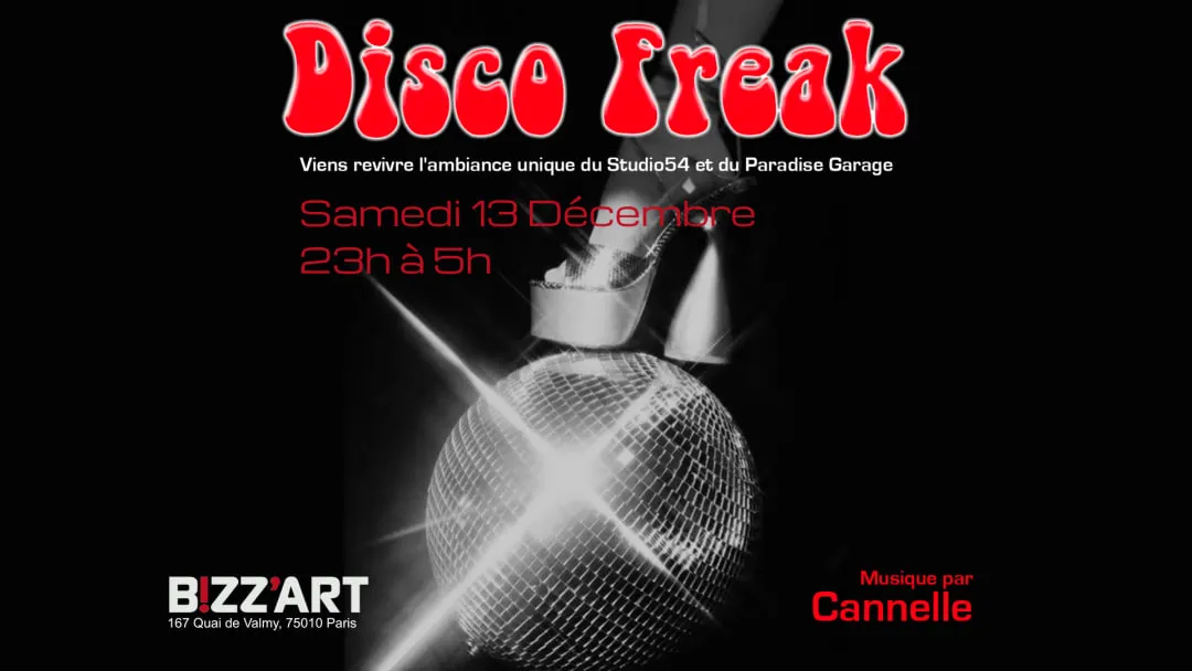 DISCO FREAK 13.12.2025