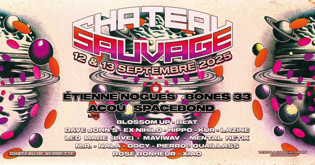 Affiche de Festival château sauvage