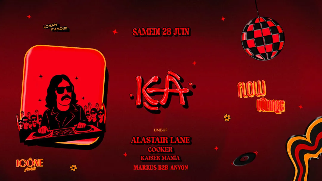 KEA invite Alastair Lane @FLOW - 28 juin