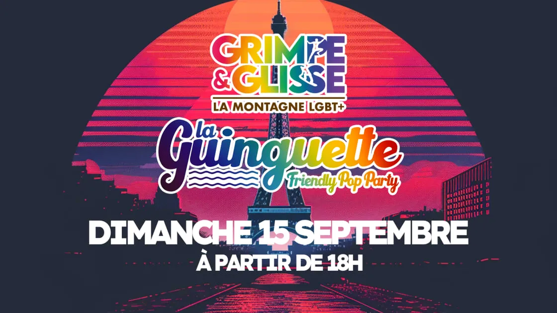 La Guinguette Friendly Pop Party Grimpe & Glisse 15/09