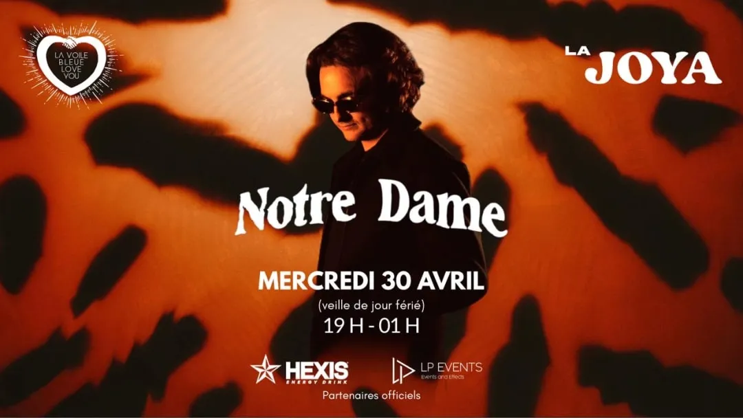 Affiche de LA JOYA X LA VOILE BLEUE - OPENING - La Grande-Motte