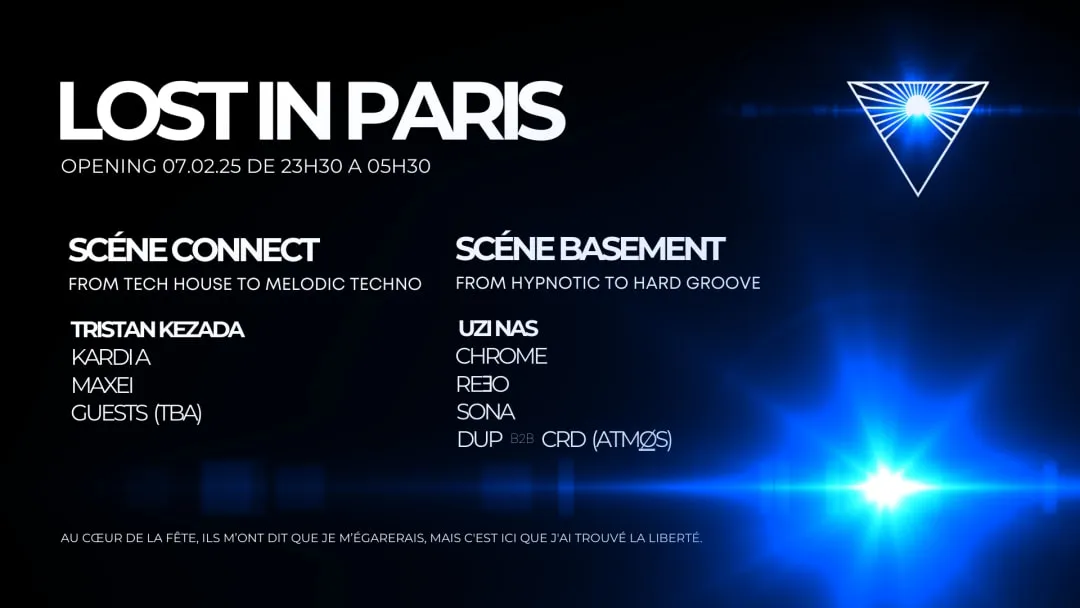 Affiche de LOST IN PARIS OPENING