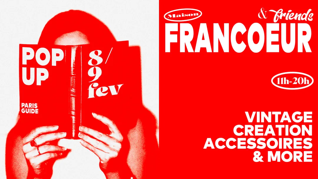 Affiche de POP UP STORE - Maison Francoeur & Friends