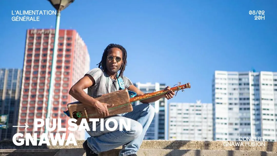 Affiche de Pulsation Gnawa 08.02