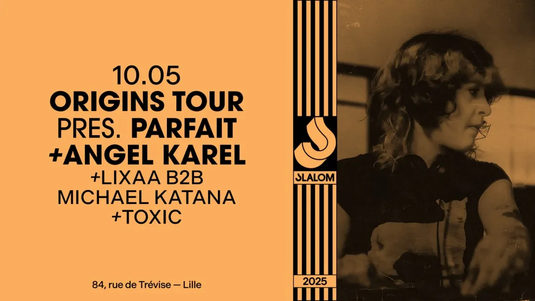 Affiche de SLALOM : NOGENDER inv. Parfait • Angel Karel • Toxic...