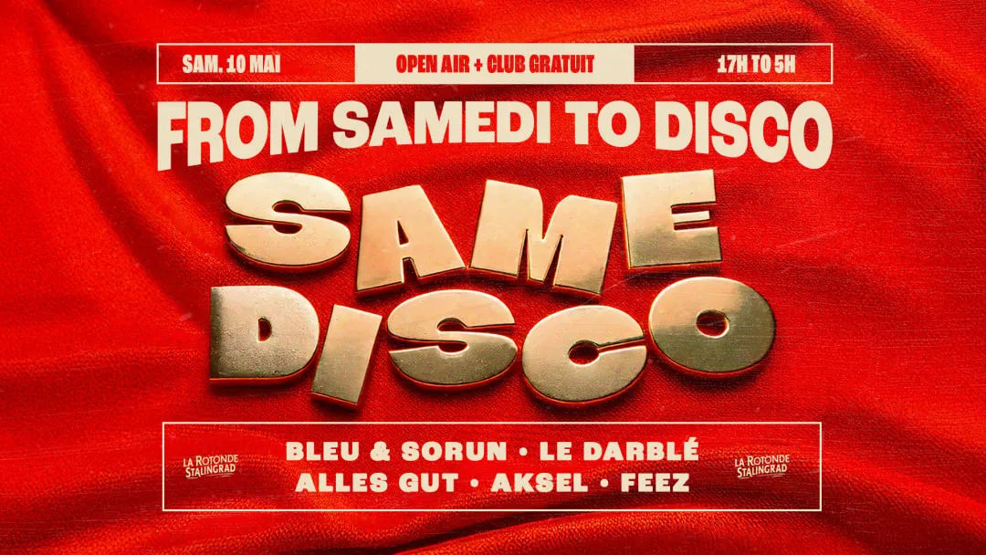 Samedisco - Free Open Air & Night !