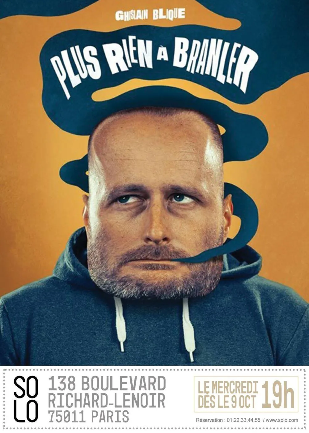 Affiche de GHISLAIN BLIQUE