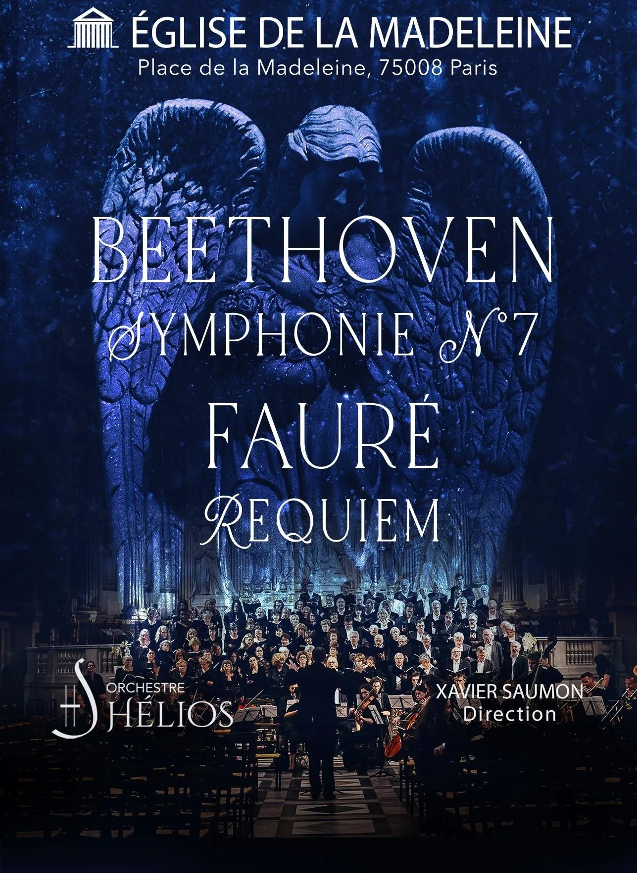 Affiche de 7ÈME SYMPHONIE DE BEETHOVEN/ REQUIEM DE FAURÉ