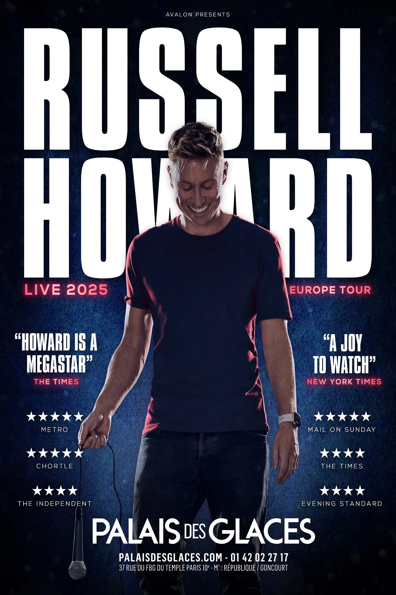 Affiche de Russell Howard