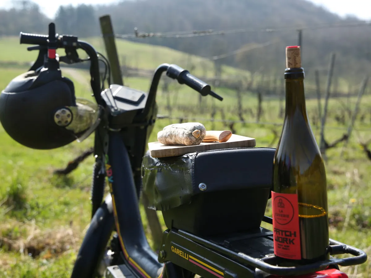 Partez en mobylette à la découverte des vignes