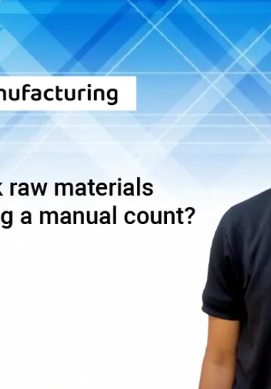 ERP for manufacturing