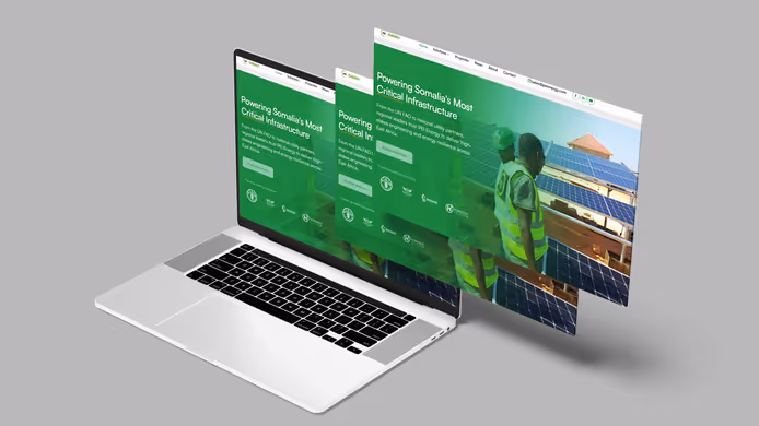 Professional bilingual website for Pei Energy