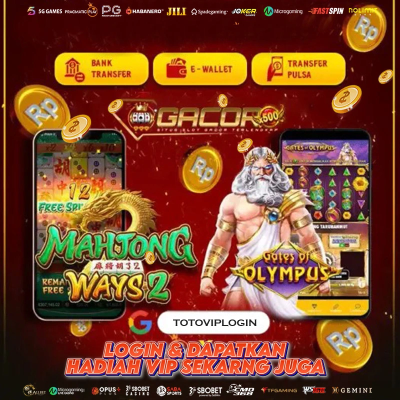 Totovip Login | Masuk ke Permainan Gacor & Dapatkan Hadiah VIP
Totovip Login | Masuk ke Permainan Gacor & Dapatkan Hadiah VIP