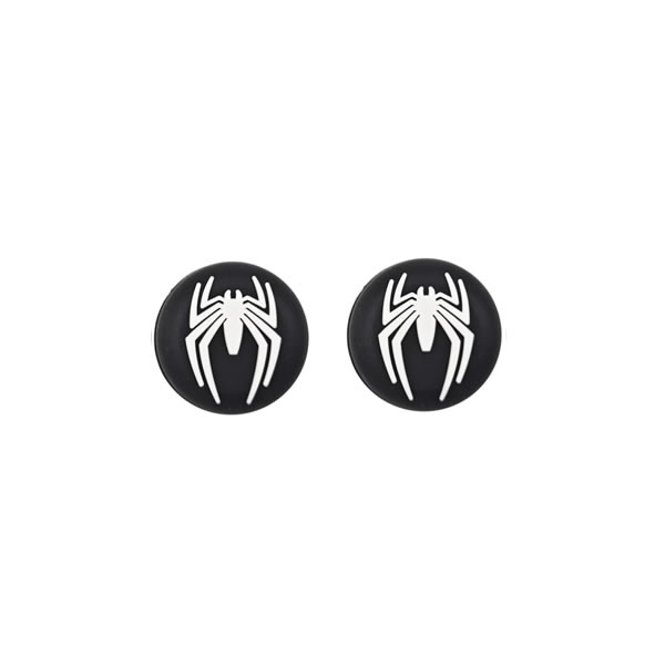 Par Cover de Joysticks – Spider Man Black White Logo – PS4/PS5 vista 1