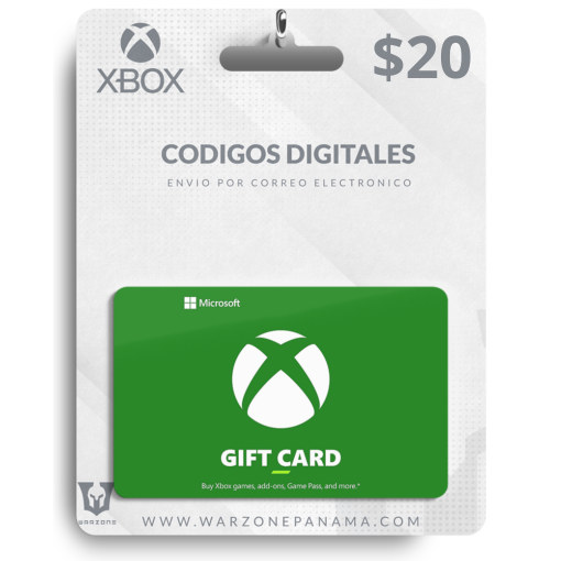 XBOX Codigo de $20 vista 1