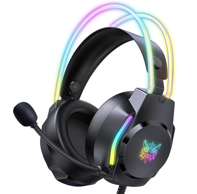 Onikuma X26 – Gaming Headset – Negro RGB – Audifono