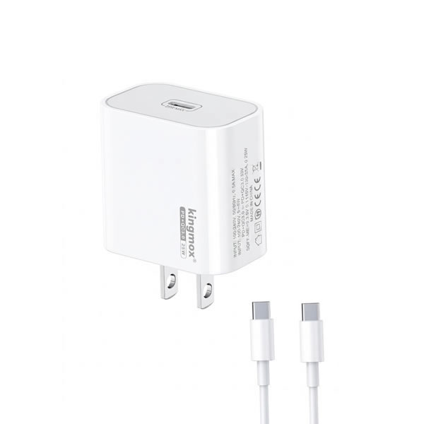 Kingmox - PD 3.0 Tipo C a Tipo C - 25W vista 1