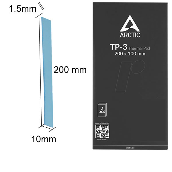 Arctic TP-3 Thermal Pad 200mm PS4 / PS5 / XBOX / PC - Grosor 1.5mm