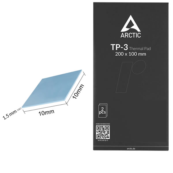 Arctic TP-3 Thermal Pad 10mm PS4 / PS5 / XBOX / PC - Grosor 1.5mm