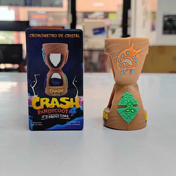 Cronometro de cristal de Crash Bandicoot 4
