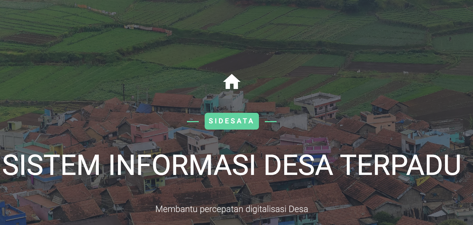 SIDESATA (Sistem Informasi Desa Terpadu)