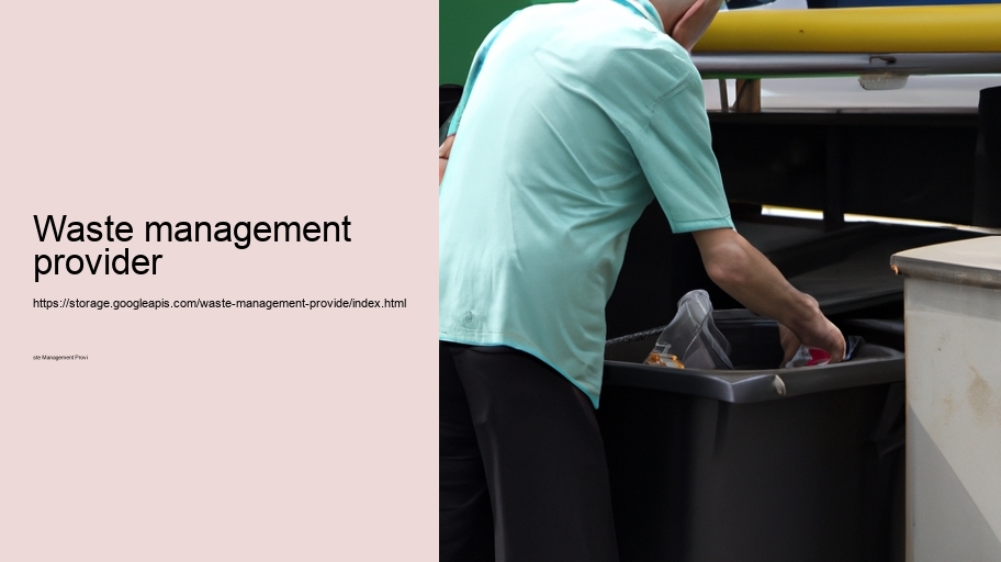 Waste management provider
