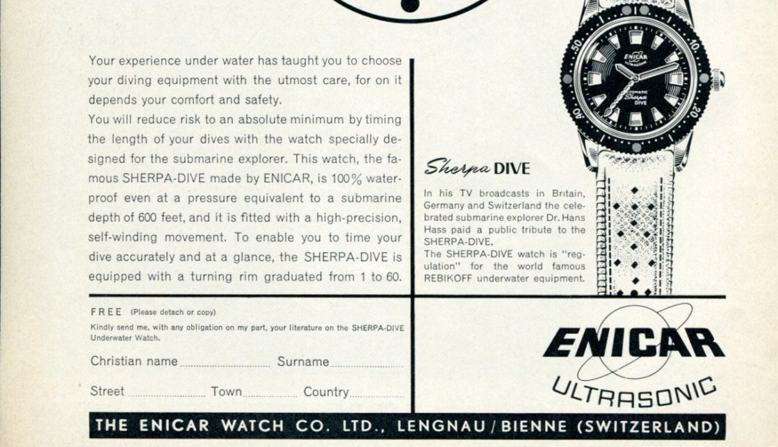 Enicar watch serial numbers