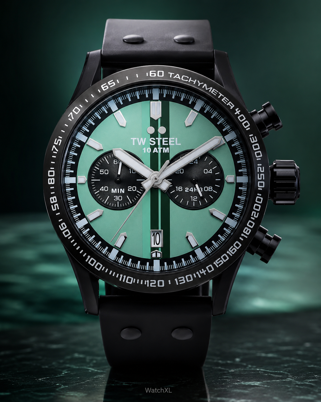 TW Steel horloge met mineraalglas met saffiercoating