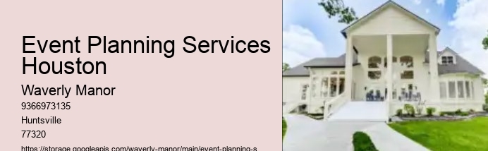 Event Planning Services Houston
