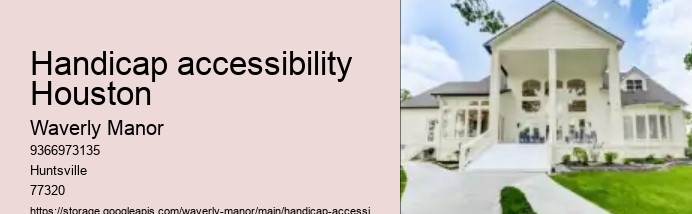 Handicap accessibility Houston