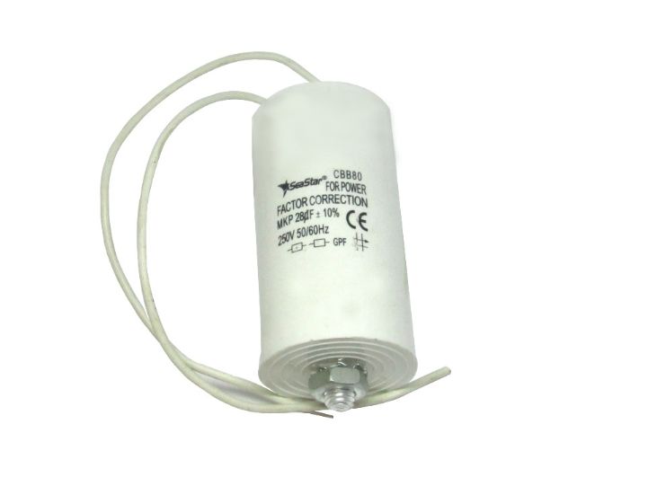 Condensador 28µF MKP +-10% Plástico_0