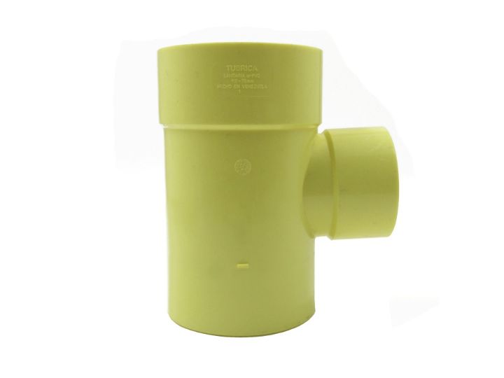 Tee de Reduccion para aguas negras 4”- 3” Tubrica_0