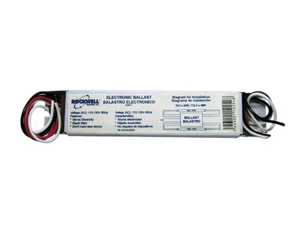 Balastro T8 2 x 32W/T12 2 x 40W Rockwell_0
