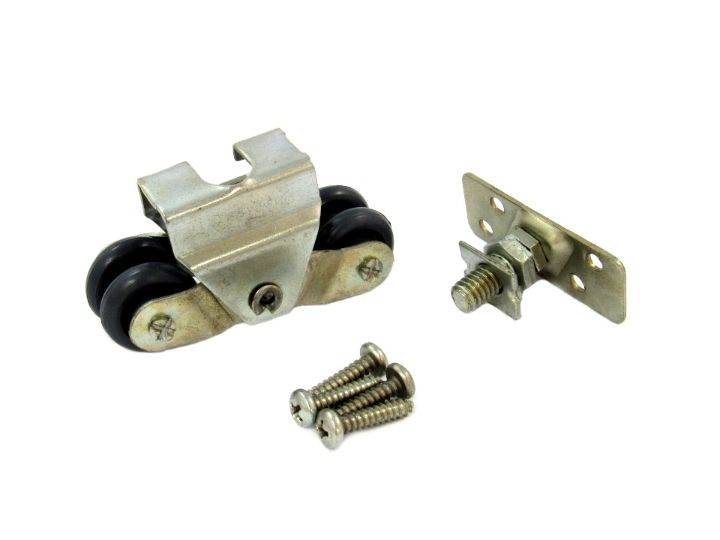 Rueda para estante con Base y Tornillos_0