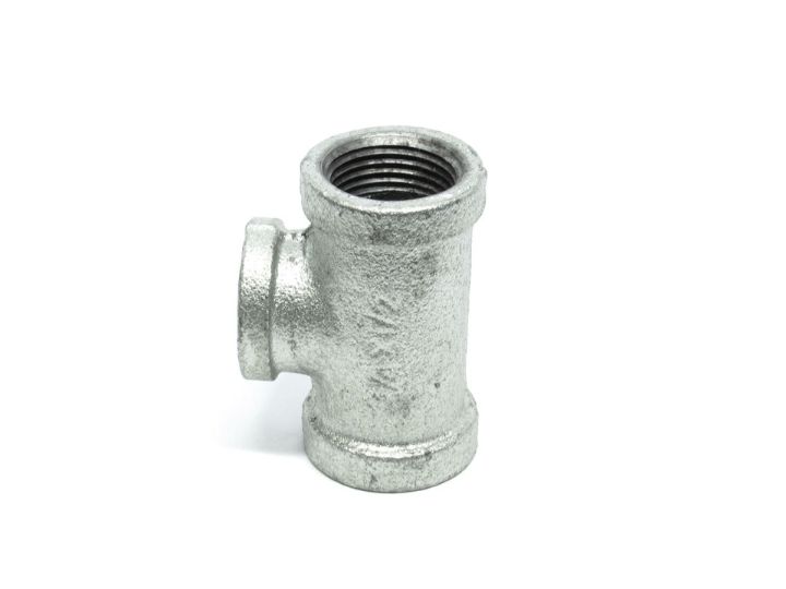 Tee Reducida galvanizada 3/4” - 1/2”_0