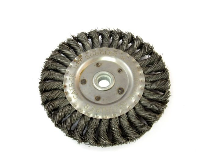 Cepillo carda trenzada 6” 1,52 mm x 5/8 - 15,8 mm_0