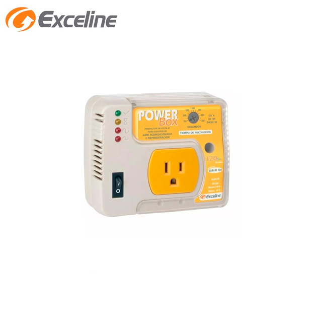Protector Power Box Aires y refrigeradores 120V Exceline_0