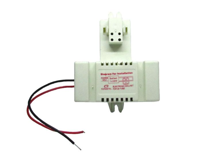 Balasto electrónico para tubo circular 2D Mariposa 38W_0