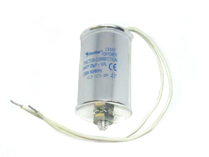 Condensador 28µF MKP +-10% Aluminio_0