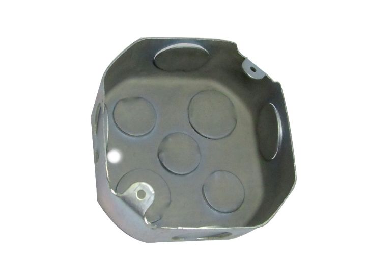Cajetín metálico octogonal 3/4” y 1/2"_0