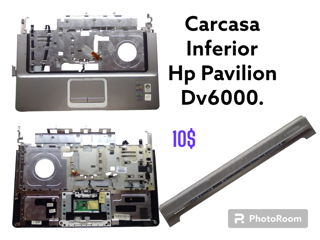 Carcasa para laptop hp dv6000_0