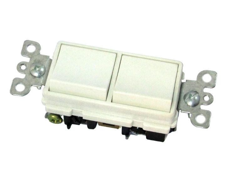 Interruptor doble 120V 15A sin tapa_0
