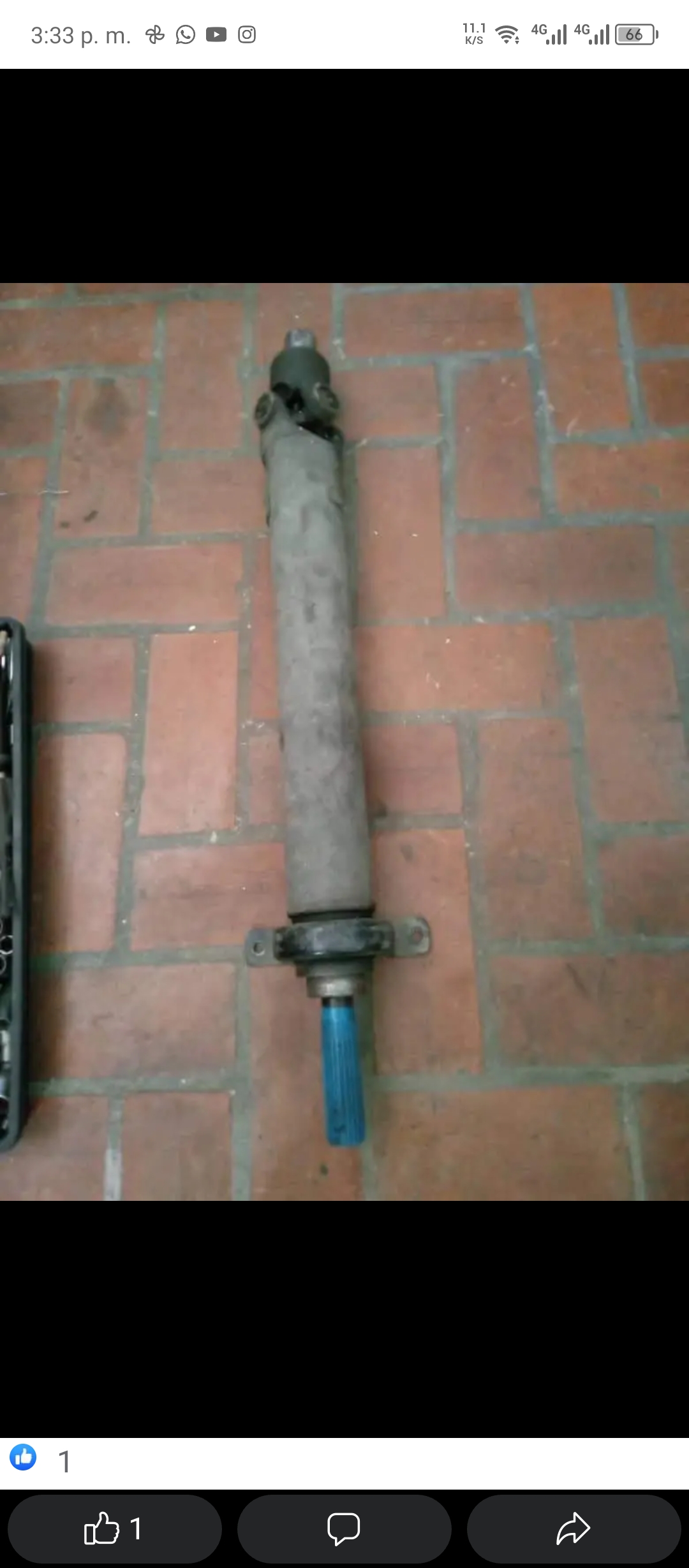 Cardan trasero de tritón 4x2 | Pyn Pon